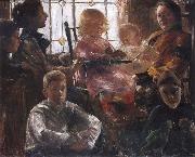 Lovis Corinth The Family of the Painter Fritz Rumpf USA oil painting artist